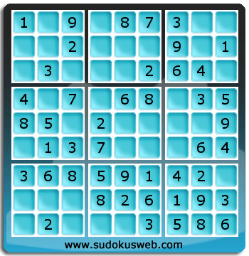 Sudoku de Nivell Molt Fàcil Sudoku de Nivell Molt Fàcil