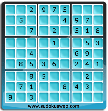 Sudoku von einfacher höhe