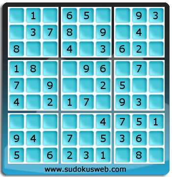 Sudoku de Niveau Très Facile