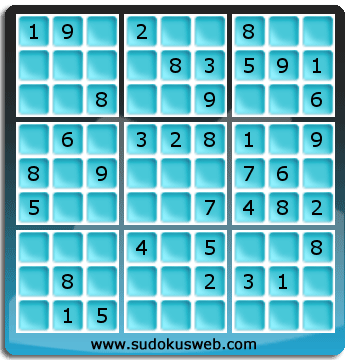 Sudoku von einfacher höhe Sudoku von einfacher höhe