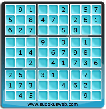 Sudoku von sehr einfacher höhe