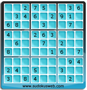 Sudoku de Nivell Fàcil Sudoku de Nivell Fàcil
