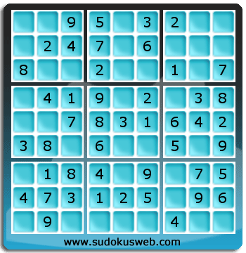 Sudoku von sehr einfacher höhe