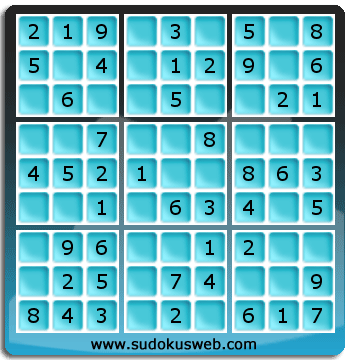 Sudoku de Niveau Très Facile