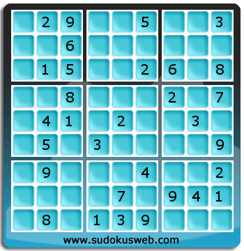 Sudoku von mittelmässiger höhe