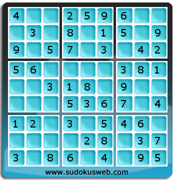 Sudoku de Nivell Molt Fàcil