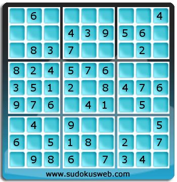 Nivel Muito Facil de Sudoku