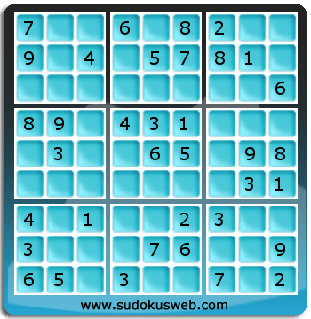 Sudoku von einfacher höhe Sudoku von einfacher höhe