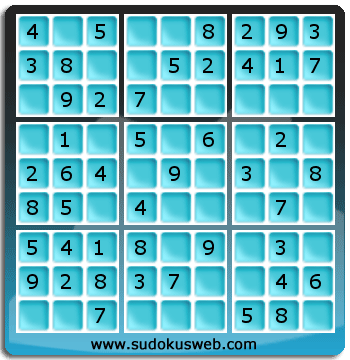 Sudoku de Nivel Muy Fácil