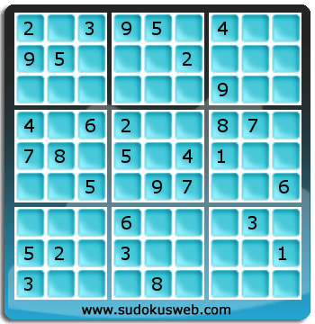 Sudoku von mittelmässiger höhe