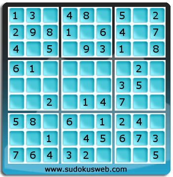 Sudoku de Nivell Molt Fàcil