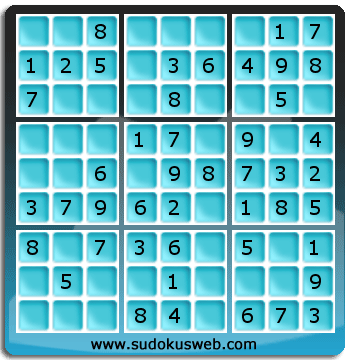 Sudoku de Nivell Molt Fàcil Sudoku de Nivell Molt Fàcil