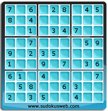 Sudoku de Niveau Facile Sudoku de Niveau Facile