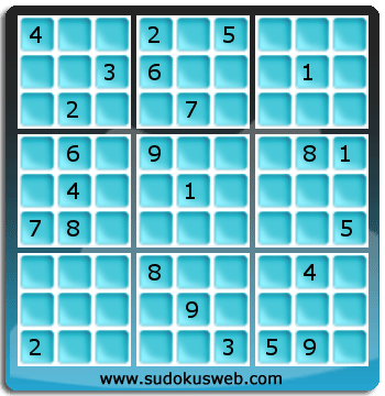 Sudoku von schwieriger höhe