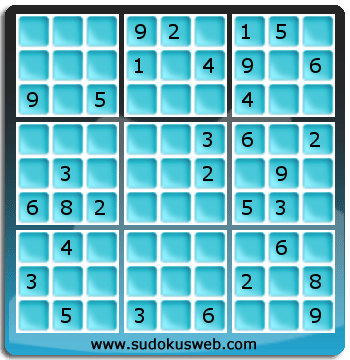 Sudoku von mittelmässiger höhe