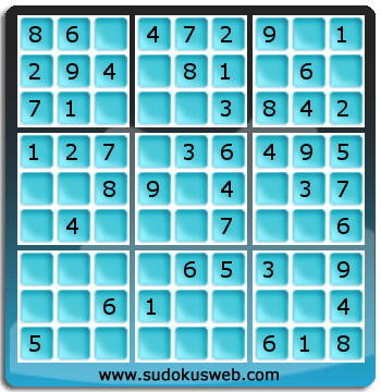 Sudoku von sehr einfacher höhe