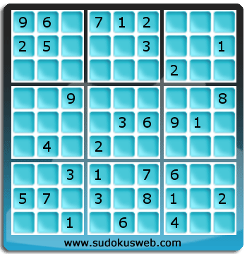 Sudoku von mittelmässiger höhe