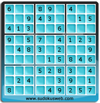 Sudoku von sehr einfacher höhe