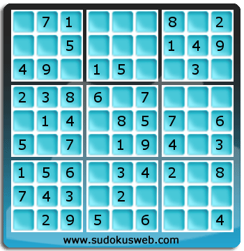 Sudoku de Nivell Molt Fàcil