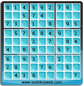 Sudoku de Nivell Molt Fàcil