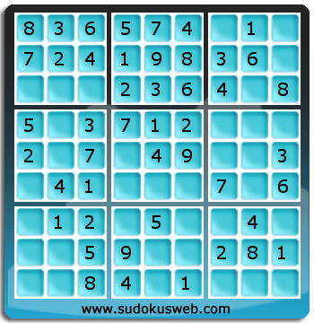 Sudoku von sehr einfacher höhe