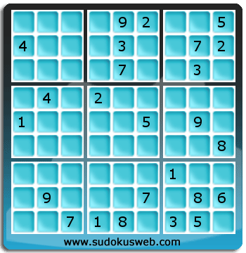 Sudoku von Fachmännischer höhe