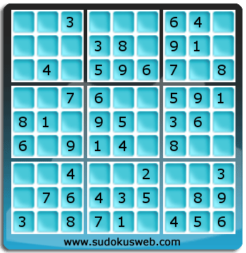 Sudoku de Nivel Muy Fácil