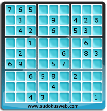 Sudoku von mittelmässiger höhe