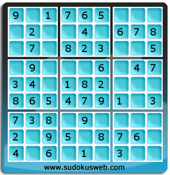 Nivel Muito Facil de Sudoku Nivel Muito Facil de Sudoku