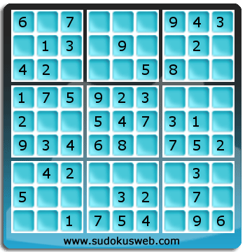 Sudoku von sehr einfacher höhe