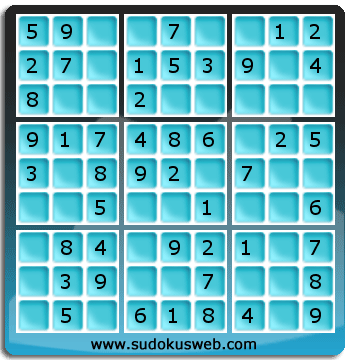 Sudoku von sehr einfacher höhe