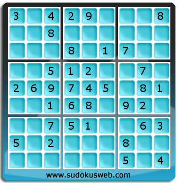 Sudoku von einfacher höhe