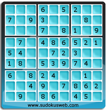 Nivel Muito Facil de Sudoku Nivel Muito Facil de Sudoku