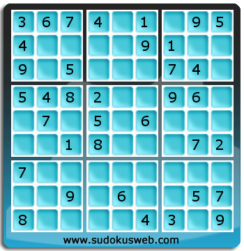 Nivel Facil de Sudoku Nivel Facil de Sudoku