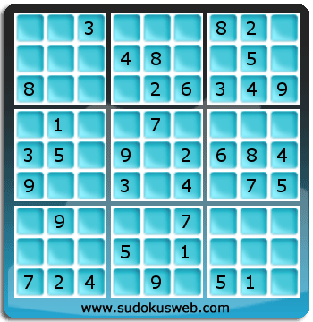 Sudoku von einfacher höhe