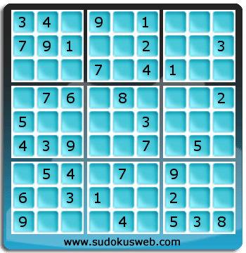 Nivel Facil de Sudoku