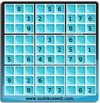 Sudoku von mittelmässiger höhe