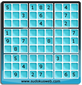 Sudoku von schwieriger höhe