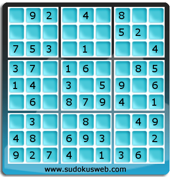 Sudoku de Nivell Molt Fàcil Sudoku de Nivell Molt Fàcil