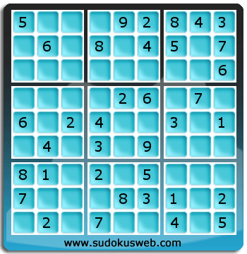 Sudoku von einfacher höhe