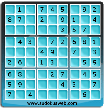 Sudoku de Nivell Molt Fàcil