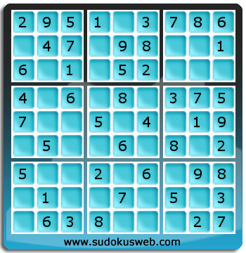 Sudoku von sehr einfacher höhe