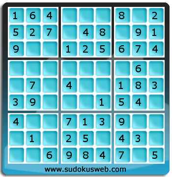 Sudoku de Nivel Muy Fácil