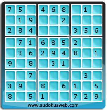 Sudoku de Niveau Très Facile