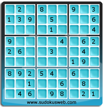 Sudoku von einfacher höhe Sudoku von einfacher höhe