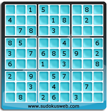 Sudoku von einfacher höhe