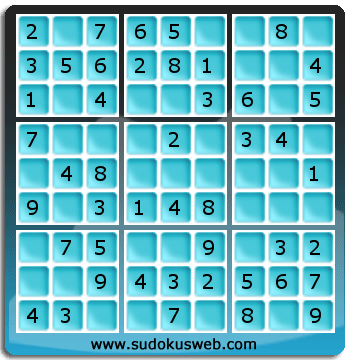 Sudoku von sehr einfacher höhe