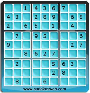 Sudoku von einfacher höhe