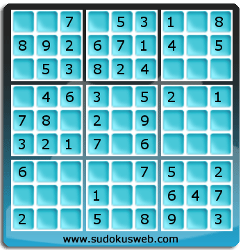 Sudoku de Nivel Muy Fácil