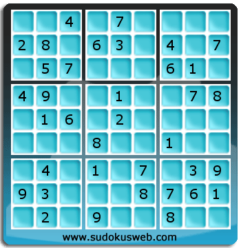 Nivel Facil de Sudoku